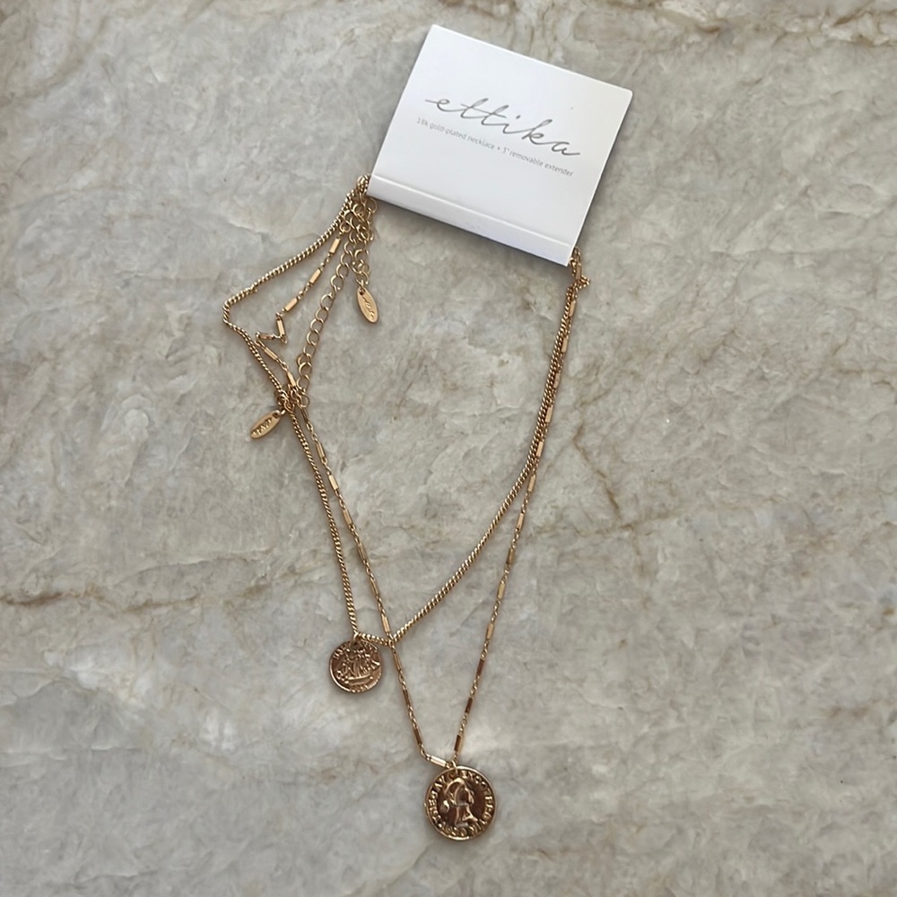 Ettika Layered Gold Necklace